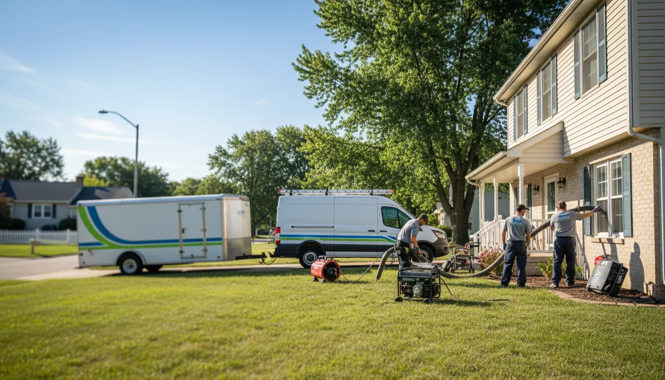 Flooded Basement Restoration And Cleanup With Repair in Plymouth, IN near me